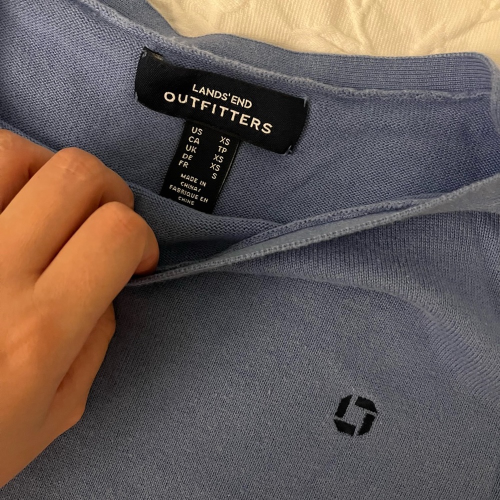 Chase Land’s End Uniform JPMorgan knitted blouse